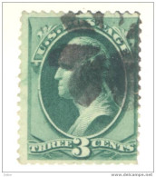 Qx726: 3 Cents : WASHINGTON >> Cancell - Used Stamps