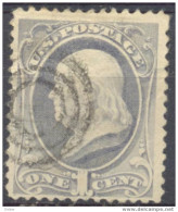 Qx745: 1 Cent : FRANKLIN >> Cancell - Used Stamps