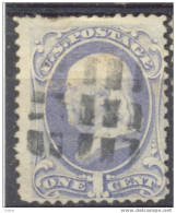 Qx756: 1 Cent : FRANKLIN >> Cancell - Used Stamps