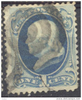 Qx755: 1 Cent : FRANKLIN >> Cancell - Used Stamps