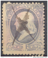 Qx757: 1 Cent : FRANKLIN >> Cancell - Used Stamps