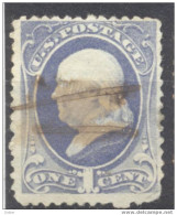 Qx758: 1 Cent : FRANKLIN >> Cancell - Used Stamps