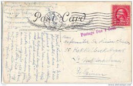 _M704:postcard  + 2 CENTS: TUCCOT ARIZ. 1920 + POSTAGE DUE 1 CENT > ST.Niklaas(Waas) - Segnatasse