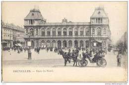 _F295: BRUXELLES - Gare Du Nord - Chemins De Fer, Gares