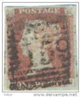 _A656: Penny Red : Imperf. SG#8-12 :  D__J - Used Stamps