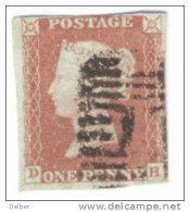 _A664: Penny Red : Imperf. SG#8-12 :  D__H - Used Stamps