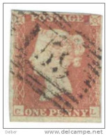 _A679: Penny Red : Imperf. SG#8-12 :  C__L - Used Stamps