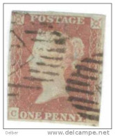 _A691: Penny Red : Imperf. SG#8-12 :  C__G - Used Stamps