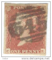 _A699: Penny Red : Imperf. SG#8-12 :  C__E - Gebruikt