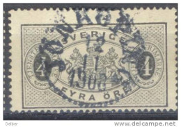 Ad887: Y.&T.N° S2 -A (T13) : JÖNKÖPING - Servizio