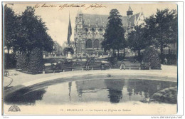 _Cc593 - 15 BRUXELLES - La Square Et L'Eglise Du Sablon - Squares