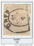 Ay12-4:N°29: Type PP: F.S.7: GAND  AVRIL 75 - 1869-1888 Lying Lion