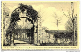 _Cc672 -( Vielsalm) : 1391 Grand-Halleux -(Vallée De La Salm)  La Portique D'entrée De L'Ecole D'Horticulture Des RR.PP. - Vielsalm