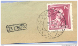 Ft-942: N° 832 : [°]: Blinde Diamantstempel: 18 VII 1951 + Lijnnaamstempel: BEEZ - 1936-1957 Open Kraag