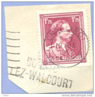 Ft-965: N° 832 : [°]: CHARLEROI  1__1:+ Lijnnaamstempel: BOUSSU-LEZ-WALCOURT - 1936-1957 Col Ouvert