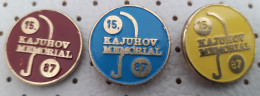Table Tennis Tournament 15. Kajuhov Memorial  1987 Slovenia Pins Badge - Tennis Tavolo