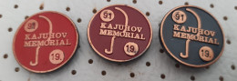 Table Tennis Tournament 19. Kajuhov Memorial  1991 Slovenia Pins Badge - Tennis De Table