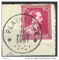 Qr825: N° 832: * PLAINEVAUX * : Sterstempel - 1936-1957 Col Ouvert