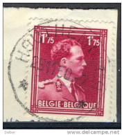 Qr833: N° 832: * HOTTEM(YPRES) * : Sterstempel. - 1936-1957 Offener Kragen