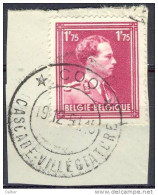 Qr865: N° 832: * COO *  CASCADE - VILLEGIATERE :sterstempel - 1936-1957 Col Ouvert