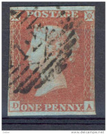 Ua464: Penny Red : Imperf. SG#8-12 : D__A - - Usati