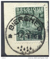 Xv841: N° 768 / Fragment: * BIERGES * : Sterstempel - 1948 Esportazione