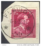 Qr783: N° 823: * FLAVION * : Sterstempel.  / Fragment - 1936-1957 Collo Aperto