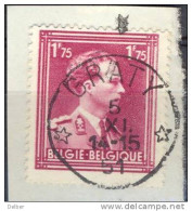 Qr805: N° 832:  * GRATY *  : Sterstempel  / Fragment - 1936-1957 Col Ouvert