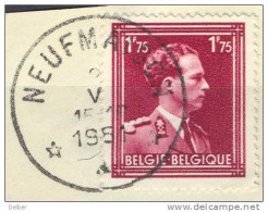 Qr809: N° 832:  * NEUFMAISON *  : Sterstempel  / Fragment - 1936-1957 Col Ouvert