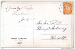 _G231: Fantasiekaart Verstuurd Als Drukwerk: N° 108-tab: 1 GENCK 1 > Hasselt - 1912 Pellens