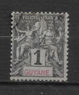 GUYANE N°30 - Oblitérés