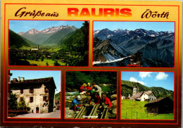47022 - Salzburg - Rauris , Zittelhaus Am Sonnblick , Blick Gegen Schobergruppe , Mehrbildkarte - Gelaufen 1996 - Rauris