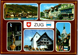 46993 - Schweiz - Zug , Mehrbildkarte - Gelaufen 1996 - Zoug
