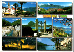 46862 - Schweiz - Ticino , Ascona , Valle Verzasca , Morcote , Ronco , Mehrbildkarte - Gelaufen 2012 - Ronco Sopra Ascona