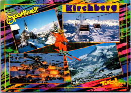 46683 - Tirol - Kirchberg , Fleckenbahnalm Zum Hahntenkamm , Kitzbüheler Horn , Mehrbildkarte - Gelaufen  - Kirchberg