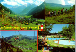 46615 - Salzburg - Rauris , Schwimmbad , Panorama , Raurisertal - Gelaufen 1982 - Rauris