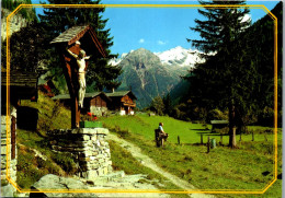 46585 - Salzburg - Bad Gastein , Malerwinkel Himmelwand Tischlerkargletscher , Grüner Baum Luis Trenker Marterl - Bad Gastein