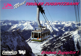 46577 - Tirol - Ehrwald , Tiroler Zugspitzbahn , Blick Ins Talbecken , Zugspitze - Gelaufen 1999 - Ehrwald