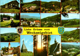 47172 - Niederösterreich - Wechsel , Kummerbauer Stadl , Feistritz , Aspang , Heldenkirche , Mariensee - Gelaufen 1982 - Wechsel