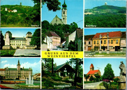 47158 - Niederösterreich - Waldviertel , Oberleis , Mistelbach , Buschberg Hütte , Asparn , Eibesthal - Gelaufen  - Zwettl