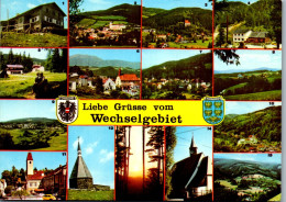 47156 - Niederösterreich - Wechsel , Wetterkogelhaus , Kirchberg , St. Corona , Trattenbach - Gelaufen 1984 - Wechsel