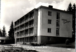 47085 - Niederösterreich - Mönichkirchen , Am Wechsel , Pension Reidinger - Gelaufen 1957 - Neunkirchen