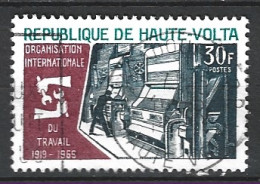 HAUTE-VOLTA. N°196 Oblitéré De 1969. OIT. - OIT