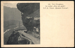 1900-1904 GEORGIA Military-Georgian Road - Le Rocher "Dieu Me Garde" - Géorgie
