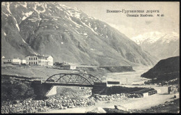 1904-1907 GEORGIA Military-Georgian Road - Kazbegi Station - Géorgie