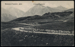 1907-1917 GEORGIA Military-Georgian Road - Gudauri Station - Géorgie