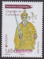 ANDORRA (France) 2022 Europa CEPT. Stories & Myths - Fine Stamp MNH - Neufs