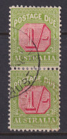Australia, Scott J63 (SG D111), Used Pair - Postage Due