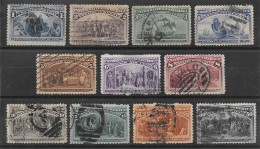 Etats-Unis D'Amérique N°81 à/to 91 1893 O - Used Stamps