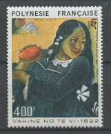 POLYNESIE 1984 PA N° 183 ** Neuf MNH Superbe C 15 € Peintures Painting Gauguin Tableaux Vahiné à La Mangue - Neufs